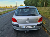 Peugeot 307 rej. 2006 1.4 Niski przebieg, Zadbany, Hak. Ostrów Wielkopolski - zdjęcie 4