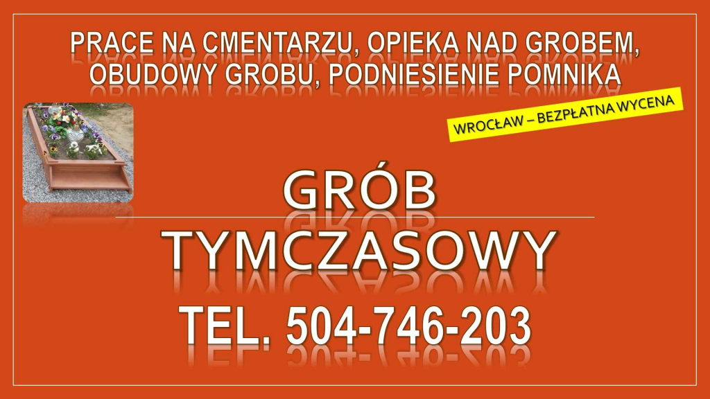 Ile kosztuje rama na grób  ? Tel. 504-746-203, Wrocław,  obudowa grobu Psie Pole - zdjęcie 2