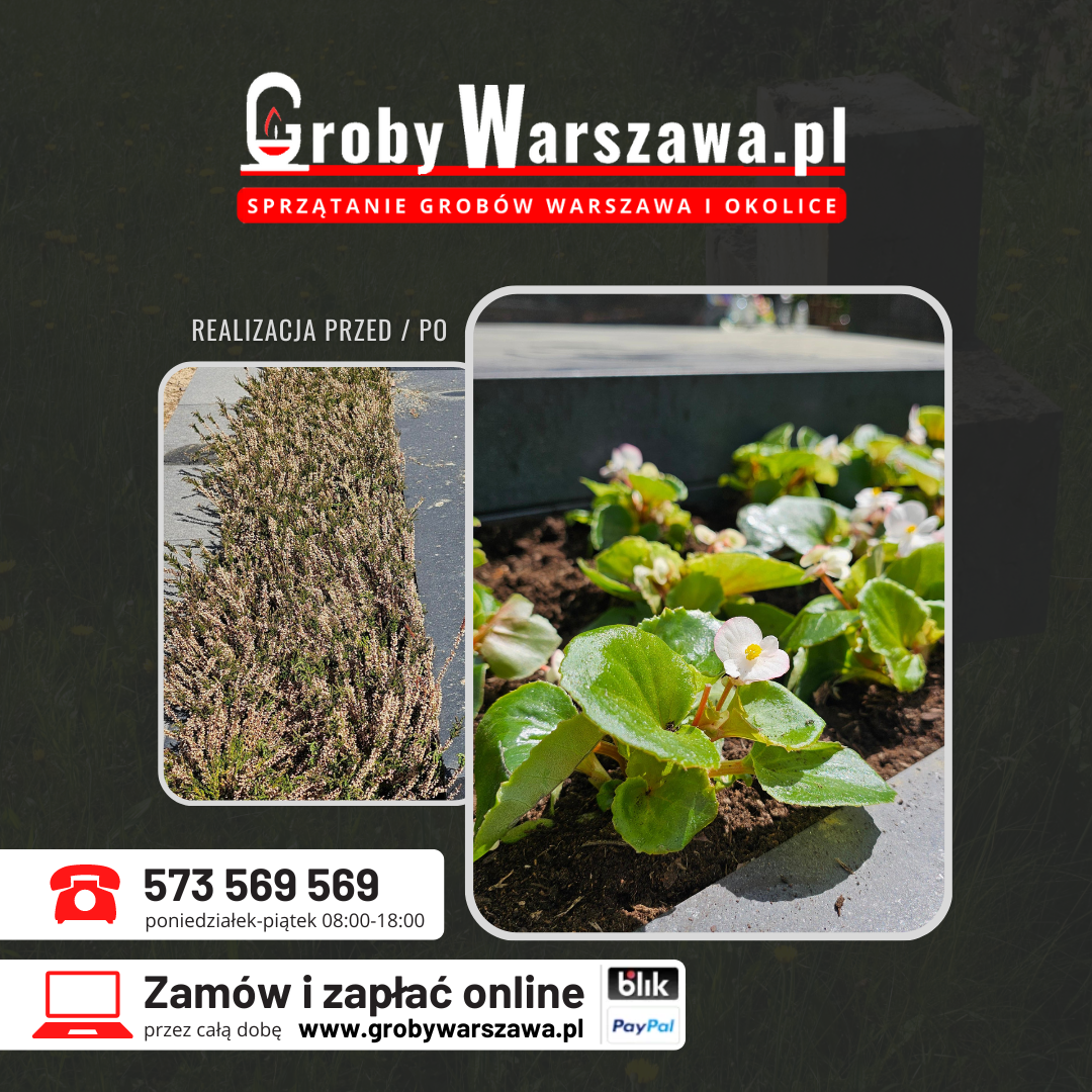 Sprzątanie grobów Warszawa, opieka nad grobami - tel. 573 569 569 Śródmieście - zdjęcie 5