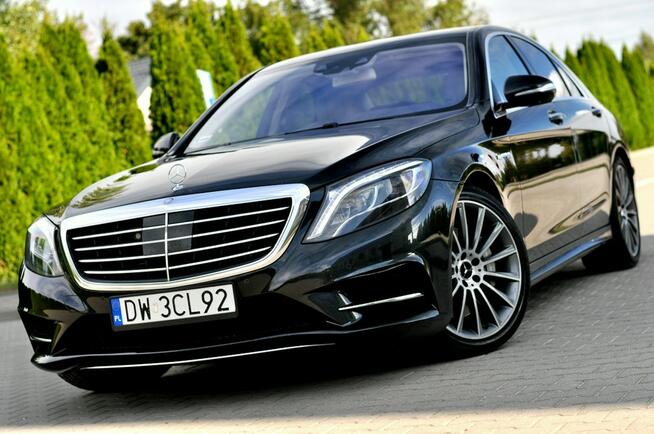 Mercedes S 500 _4.7 456KM_4 Matic_Skóra_Dociągi_Polski Salon_VAT 23%_ Płock - zdjęcie 1