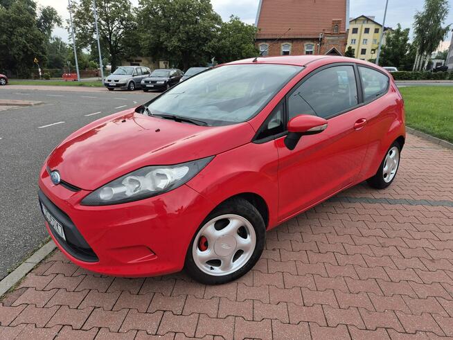 Ford Fiesta 1.2i 70KM Gaz KLIMA Zadbana Bez wkładu Do jazdy Zielona Łąka - zdjęcie 4