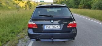 BMW 5 E61 525i 218KM 2006r NAVI AUTOMAT Skóra zarejestrowany Skarżysko-Kamienna - zdjęcie 6