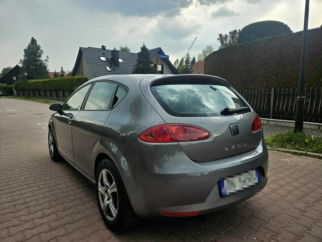 Seat Leon 1.6MPI Benz. + LPG 102KM 2008r Klima Tychy - zdjęcie 4
