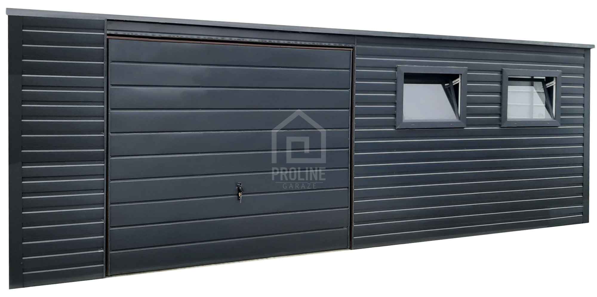 Schowek - Domek Ogrodowy 6x3 - Brama - 2x okno drzwi dach w tył PLG105 Gniezno - zdjęcie 1