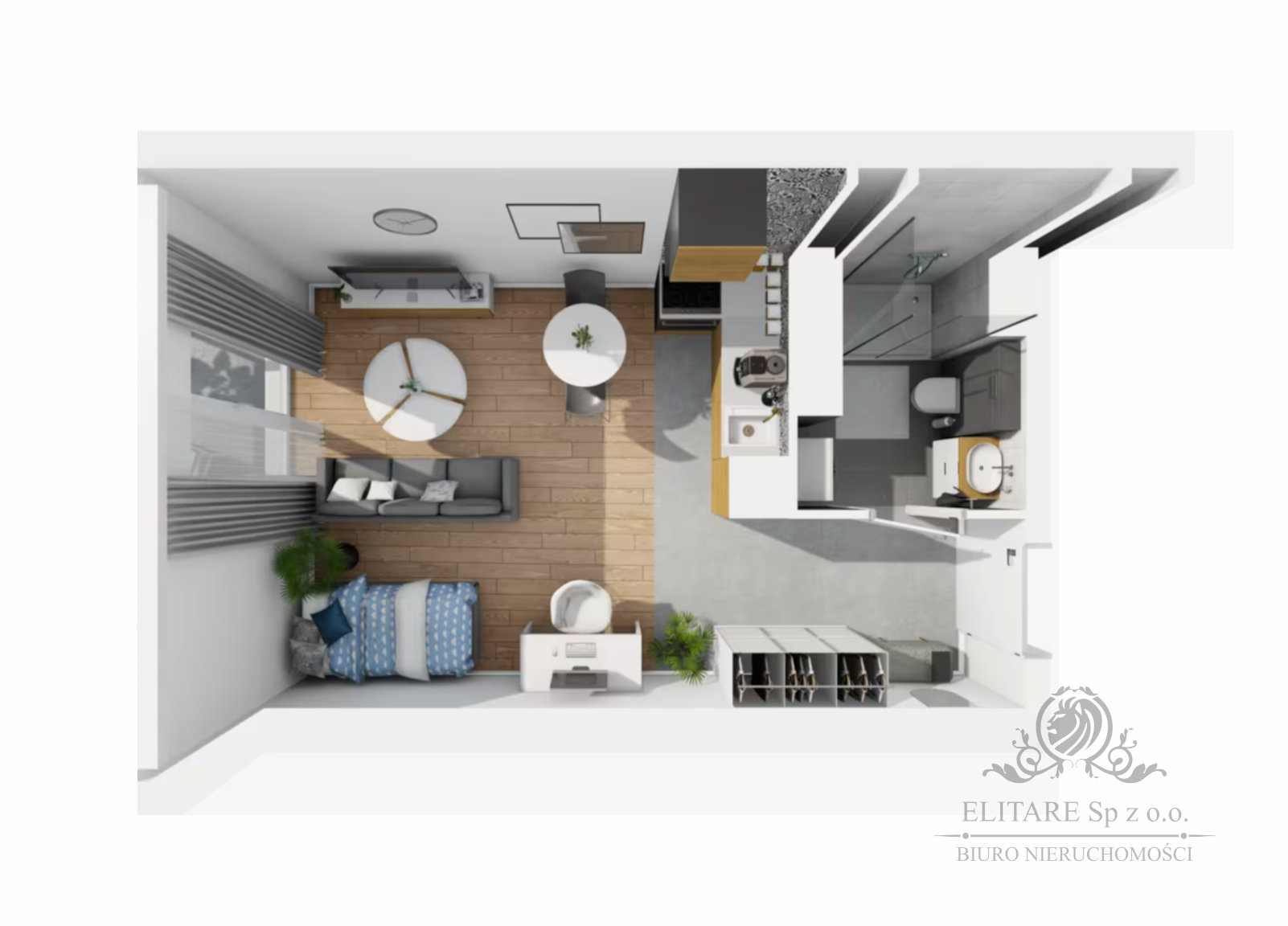 Mieszkanie 27,45m2 ,1 pok. w Centrum Wrocławia/Stare Miasto Wrocław - zdjęcie 8