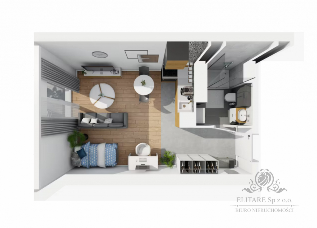 Mieszkanie 27,45m2 ,1 pok. w Centrum Wrocławia/Stare Miasto Wrocław - zdjęcie 8