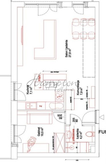 Dwupoziomowe mieszkanie gotowe do wprowadzenia Mokotów - zdjęcie 10