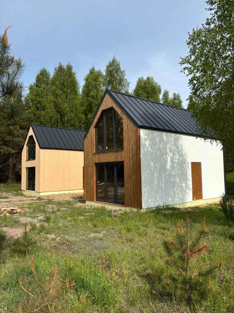 Dom drewniany modułowy Nebraska III projekt + budowa Stara Kiszewa - zdjęcie 8