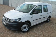 VW Caddy 2.0 TDI 102 KM MAXI Long 5 OSOBOWY Klima GRZANE Fotele SERWIS Zielenin - zdjęcie 3