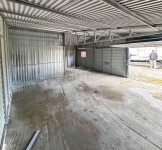 Garaż blaszany 9x6m + wiata 3x6m 2 x brama drzwi okno dach rynny SO176 Kętrzyn - zdjęcie 6