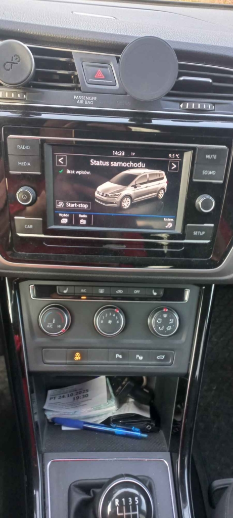 Vw touran 2017r 2.0 TDI 7miejsc Bogatynia - zdjęcie 12