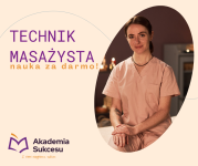 Technik masażysta - NAUKA ZA DARMO!