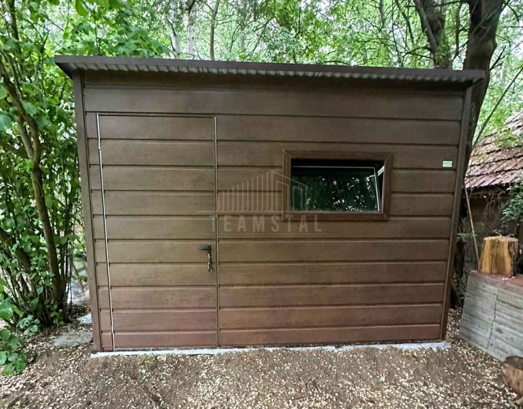 Schowek - Domek ogrodowy 3x3 m - drzwi - okno  dach TS1338 Kwidzyn - zdjęcie 3