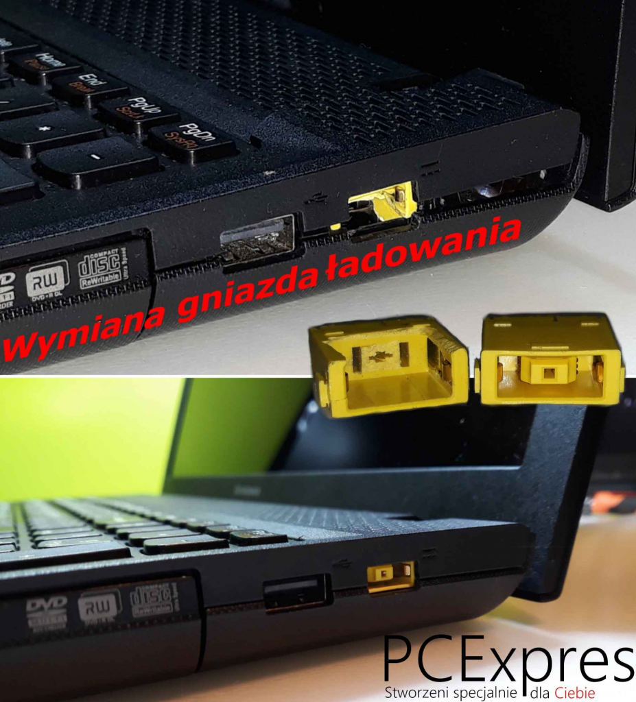 PCExpres Całodobowy Serwis Komputerowy - wymiana GNIAZDA ZASILANIA Ochota - zdjęcie 3