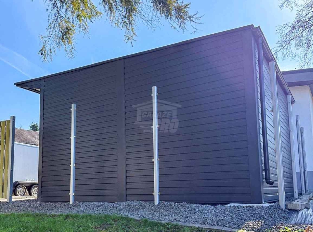 Wiata samochodowa CarPort 4x5 m  dodatkowa zabudowa  dach GP736 Łęczyca - zdjęcie 7