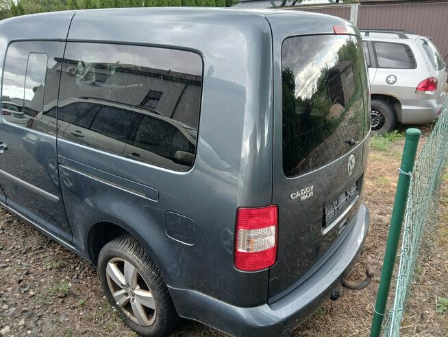 Volkswagen Caddy 2.0 TDI LONG 7 osób klimatronik alufelgi czujniki hak Gryfino - zdjęcie 8