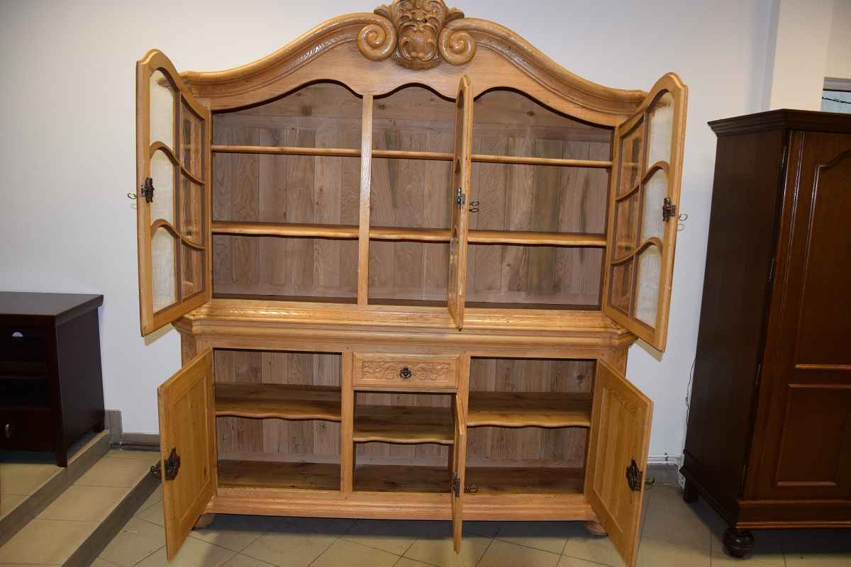 kredens z drewna dębowego - super stan Olsztyn - zdjęcie 5