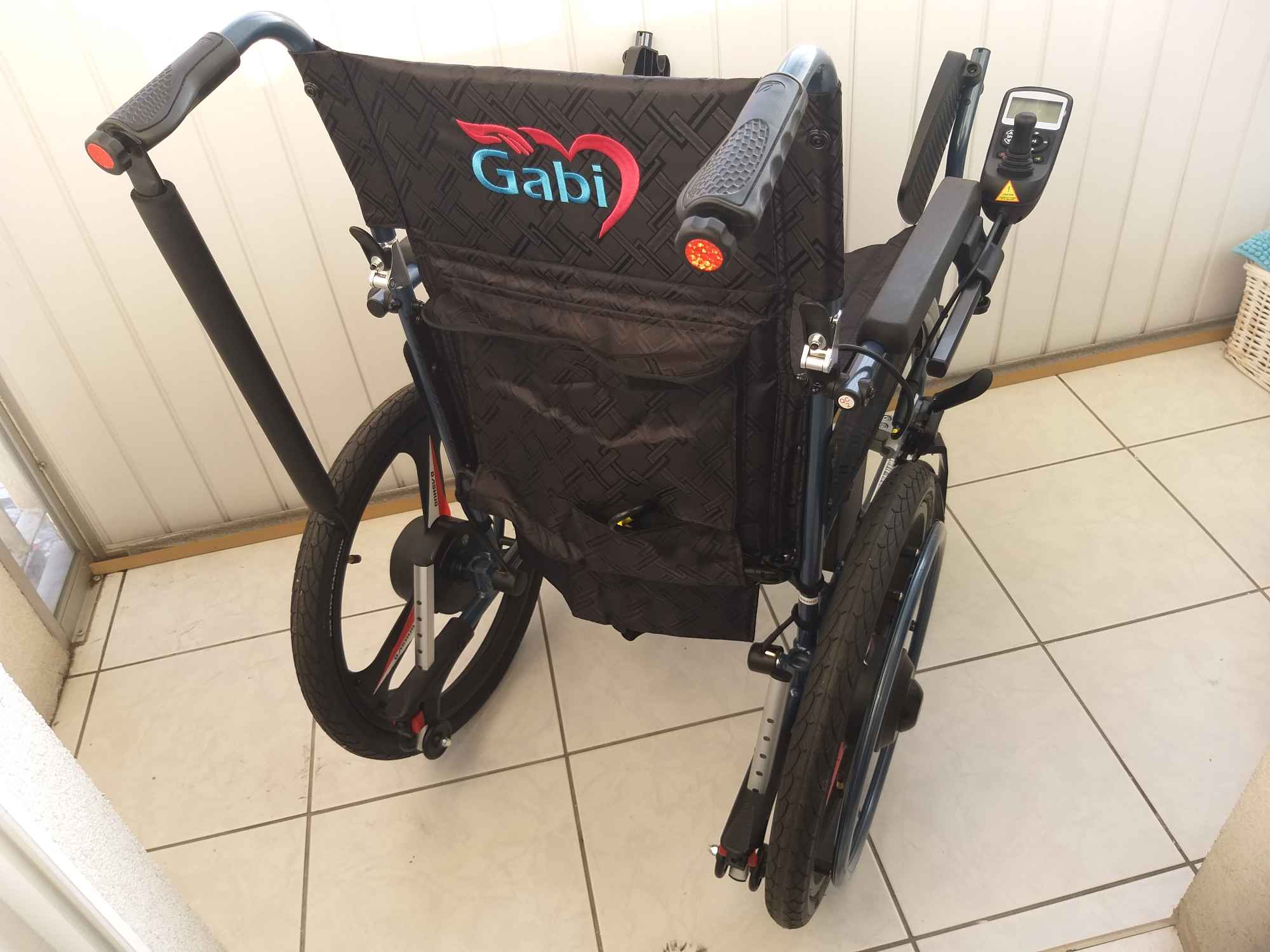 wózek inwalidzki, elektryczny, składany Bemowo - zdjęcie 3
