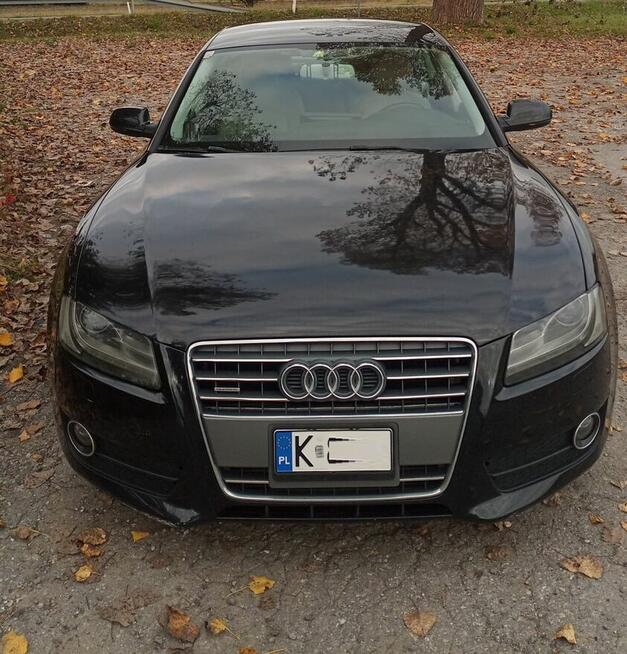 Audi A5 Quattro 4x4 AWD 2.0TurboFSI białaskóra Android dotyk Kraków - zdjęcie 3