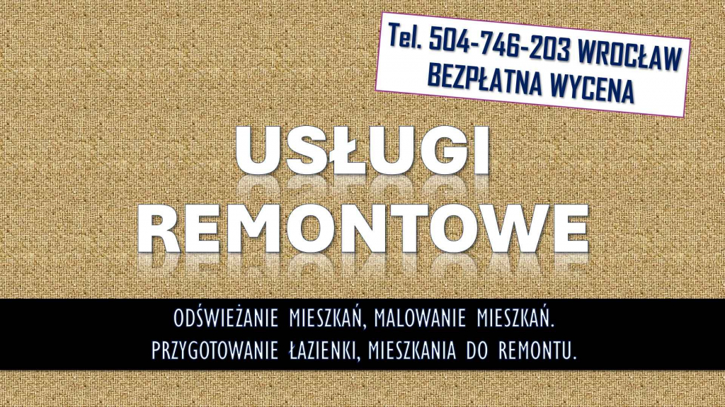 Odświeżenie i malowanie mieszkania, tel. 504-746-203, Wrocław. Psie Pole - zdjęcie 4