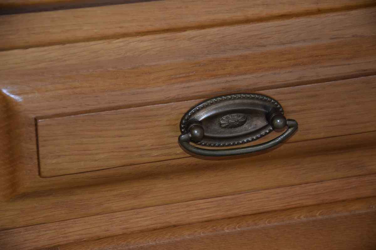 komoda - szafka dębowa - jak nowa Olsztyn - zdjęcie 5