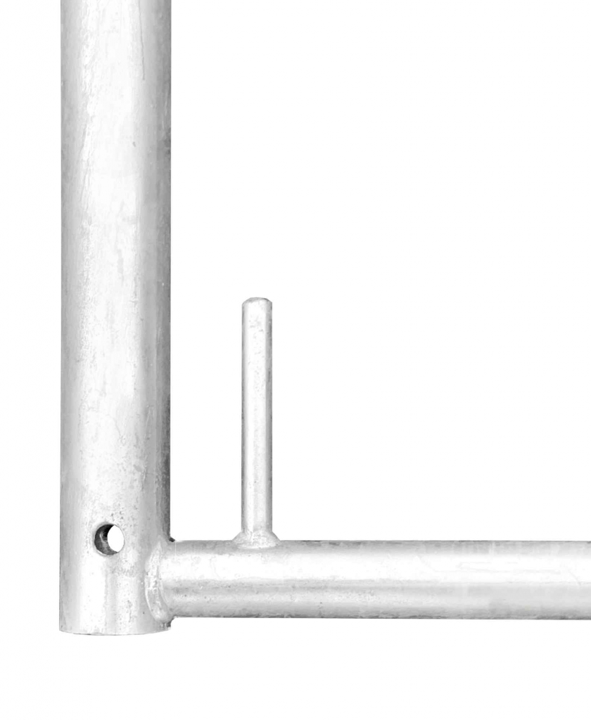 Słupek poręczy L typ P70 z zabezpieczeniem Bałuty - zdjęcie 2