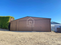 Garaż blaszany 8x6m 2x Brama drzwi 2x okno  Dach dwuspadowy PLG183 Tarnobrzeg - zdjęcie 3