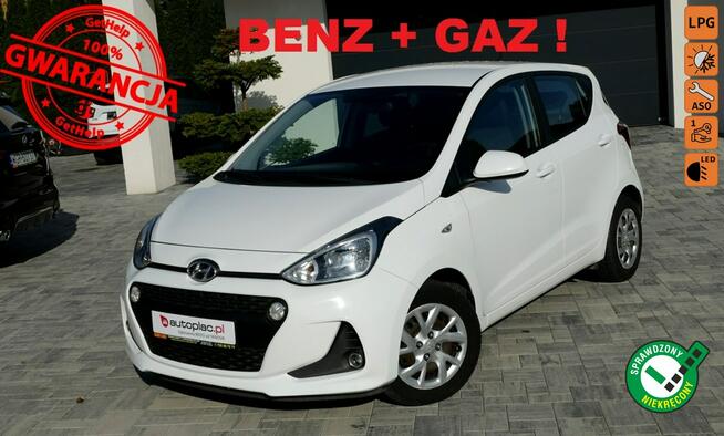Hyundai i10 Login. Benz+Gaz Fabryczny. Gwarancja! Grójec - zdjęcie 1