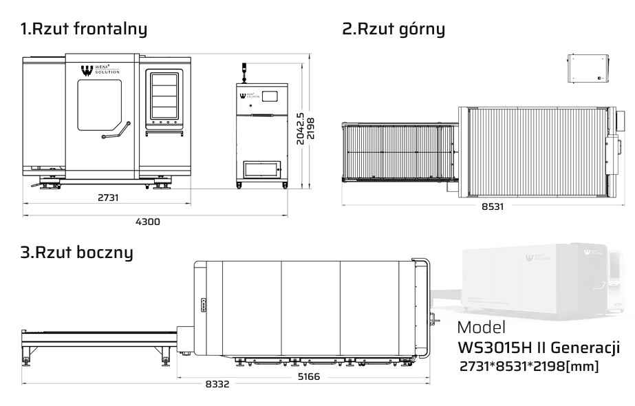 Promocja! Wycinarka laserowa fiber WS-3015H 12 kW Nysa - zdjęcie 10