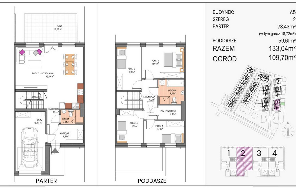 Piękny dom w zabudowie bliźniaczej z ogrzewaniem miejskim! Siechnice Siechnice - zdjęcie 8