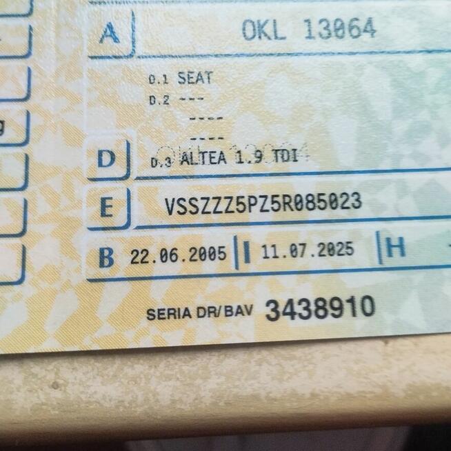 saat altea 1.9 tdi Kluczbork - zdjęcie 8