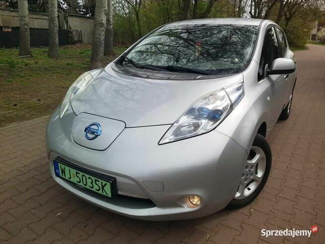 Nissan Leaf 2012 rok pierwszy właściciel Warszawa - zdjęcie 2