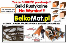 BelkoMat belki rustyklane Na wymiar imitacja drewna 3d Rembertów - zdjęcie 5