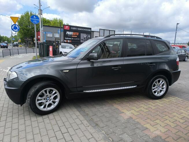BMW X3 2.0d 150KM 4x4 Klimatronic Navi Skóra Łuków - zdjęcie 8