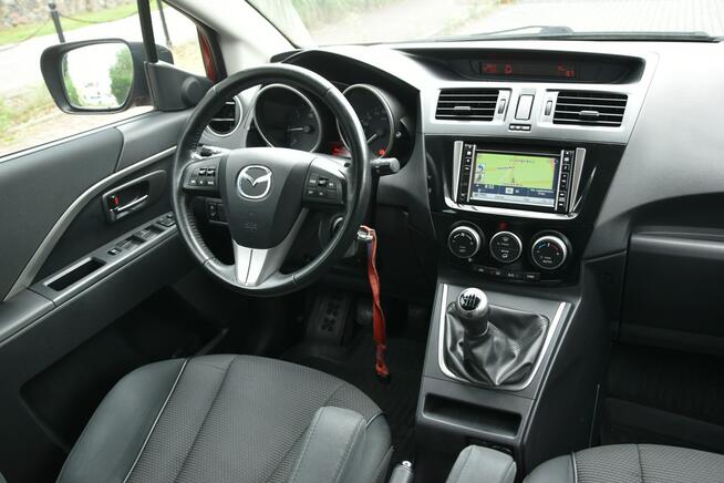 Mazda 5 1.6 DIESEL 116KM 2013r. 7os. Climatronic TEMPOMAT Kamera PDC Kampinos - zdjęcie 9