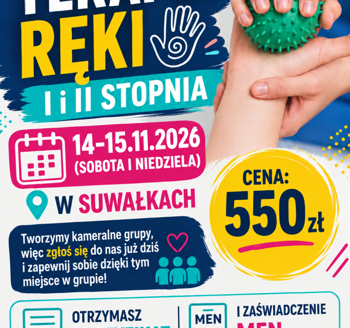 KURS TERAPIA RĘKI I i II STOPNIA Suwałki - zdjęcie 1