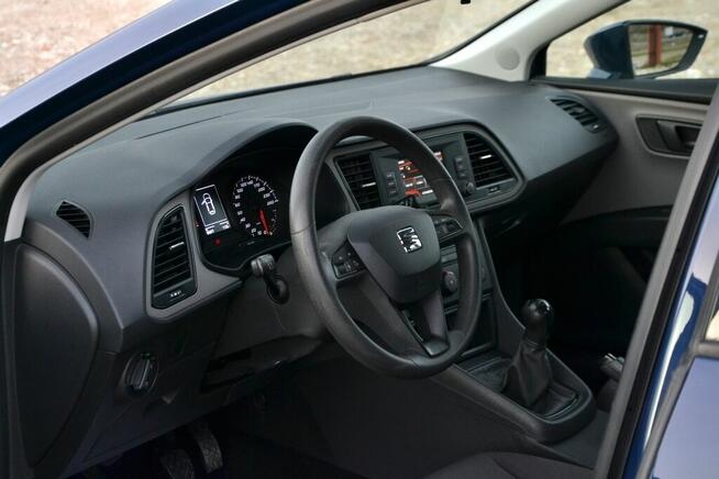Seat Leon FV23% Benzyna Klimatyzacja Polski Salon Serwis ASO Płock - zdjęcie 9