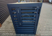 Osłona pompy ciepła 70x70x110 cm antracyt Zabudowa ID858 Turek - zdjęcie 6