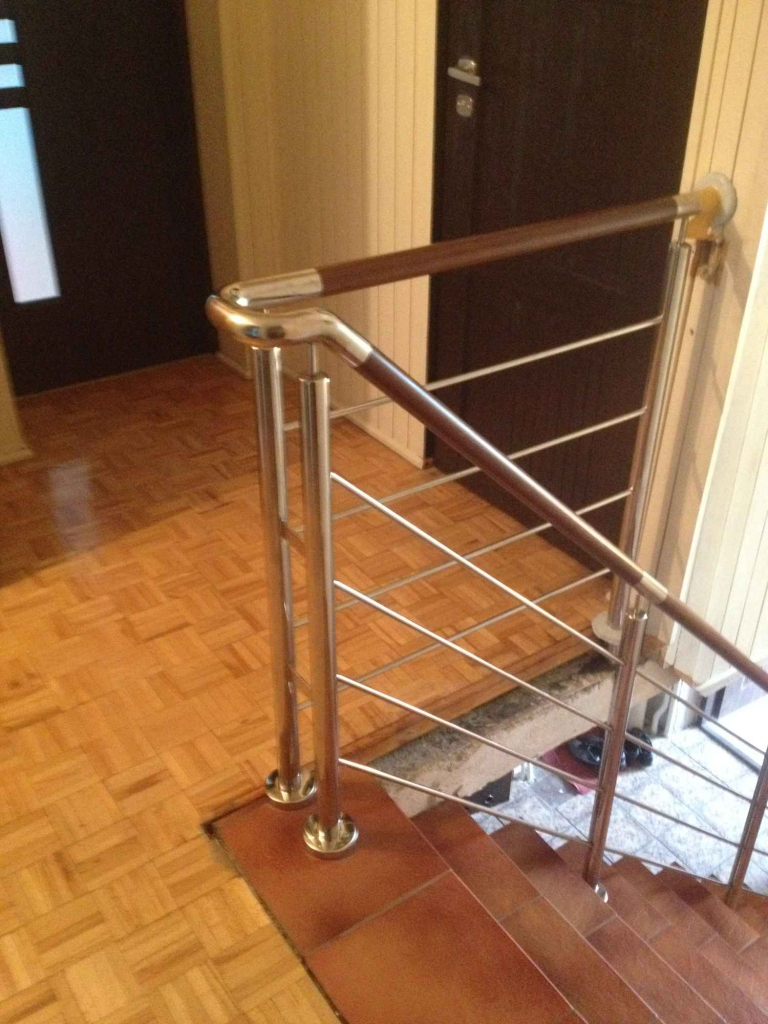 Balustrada barierka poręcz balkon  schody nierdzewne Giżycko - zdjęcie 3