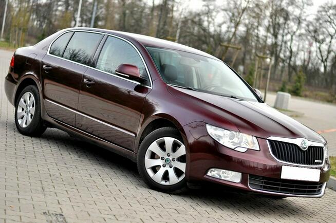 Škoda Superb 1.6 TDI 105KM Skóra Navi Klimatronik Parktronik Płock - zdjęcie 3