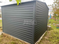 Domek Ogrodowy 3x3 Drzwi Okno Dach dwuspadowy Antracyt GP228 Września - zdjęcie 4