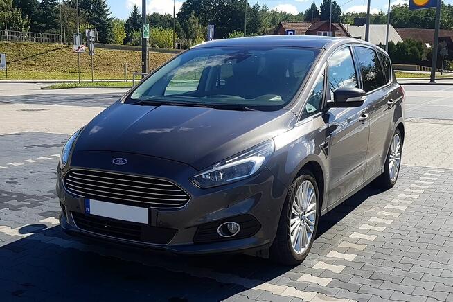 Ford S-max 2.0tdci BiTurbo Kamery Skóra Masaże Panorama Hak Kraków - zdjęcie 1