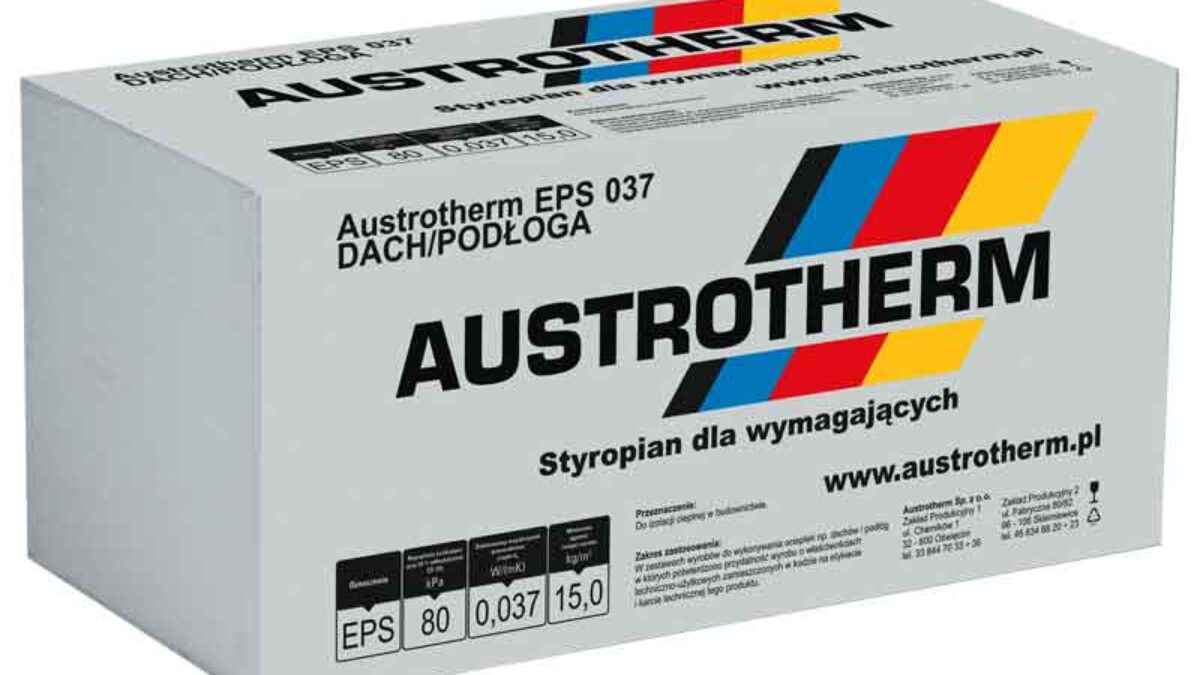 Styropian Austrotherm dach/podłoga EPS 80 Myślenice - zdjęcie 1