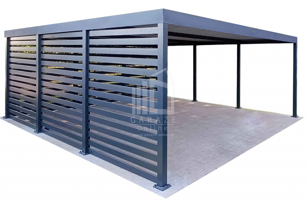 CarPort PREMIUM wiata samochodowa 6x6  dodatkowa zabudowa ID1035 Gniezno - zdjęcie 1
