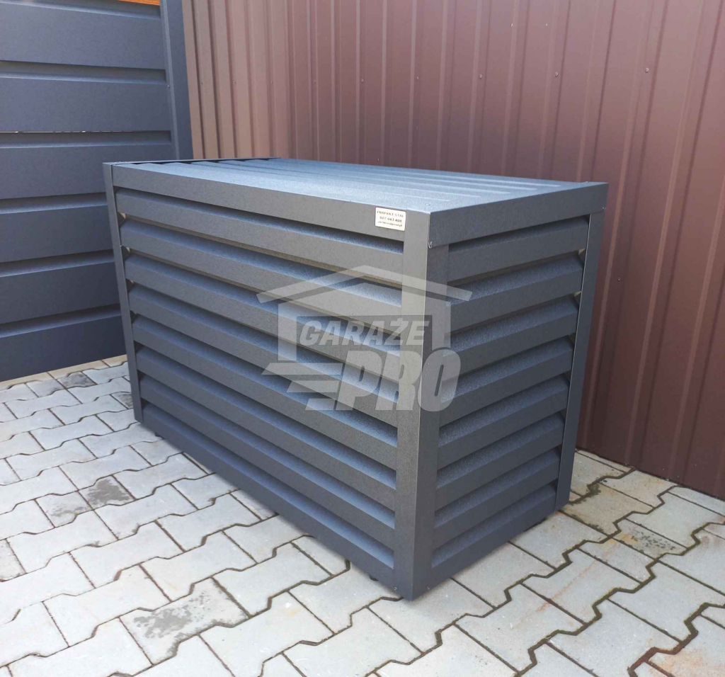 Osłona klimatyzatora - pompy ciepła 100x40x90 cm antracyt GP307 Gdynia - zdjęcie 2