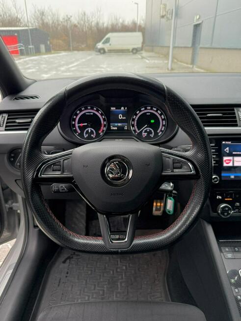 Škoda Octavia RS 2.0 TDI 184KM DSG Salon PL I właściciel Steel Gray Wrocław - zdjęcie 9