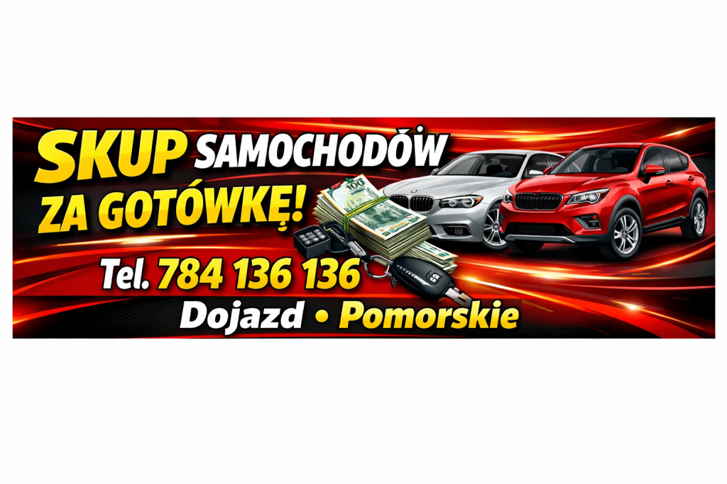 SKUP SAMOCHODÓW .. 784 136 136 Reda - zdjęcie 1