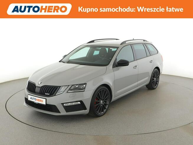 Škoda Octavia RS, 245 Koni, Led, Manual, Nardo grey, grzane fotele Warszawa - zdjęcie 1