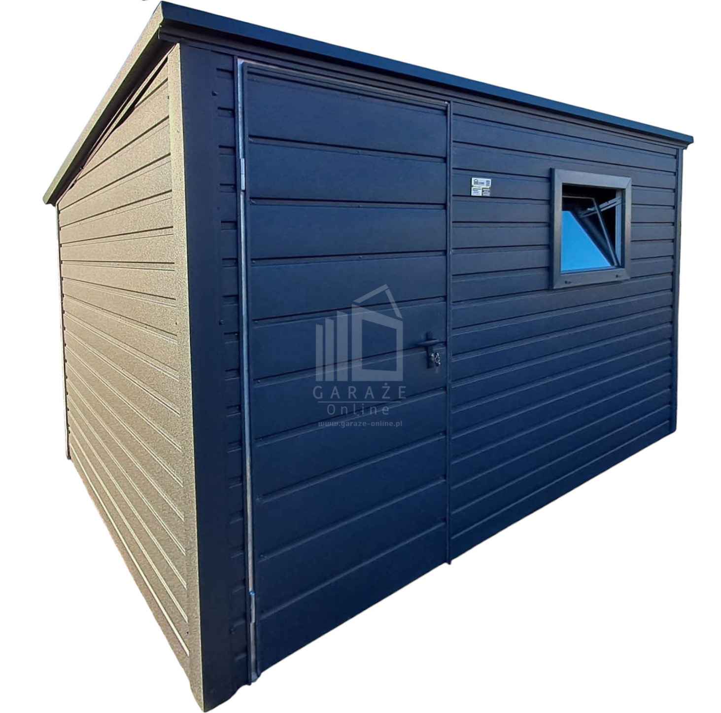 Schowek - domek ogrodowy 3,5x2,5m - Drzwi - okno dach spad w tył ID969 Kłodzko - zdjęcie 1