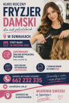 FRYZJER DAMSKI - ZAWÓD W ROK!